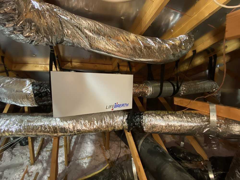 HEPA air cleaner installation
