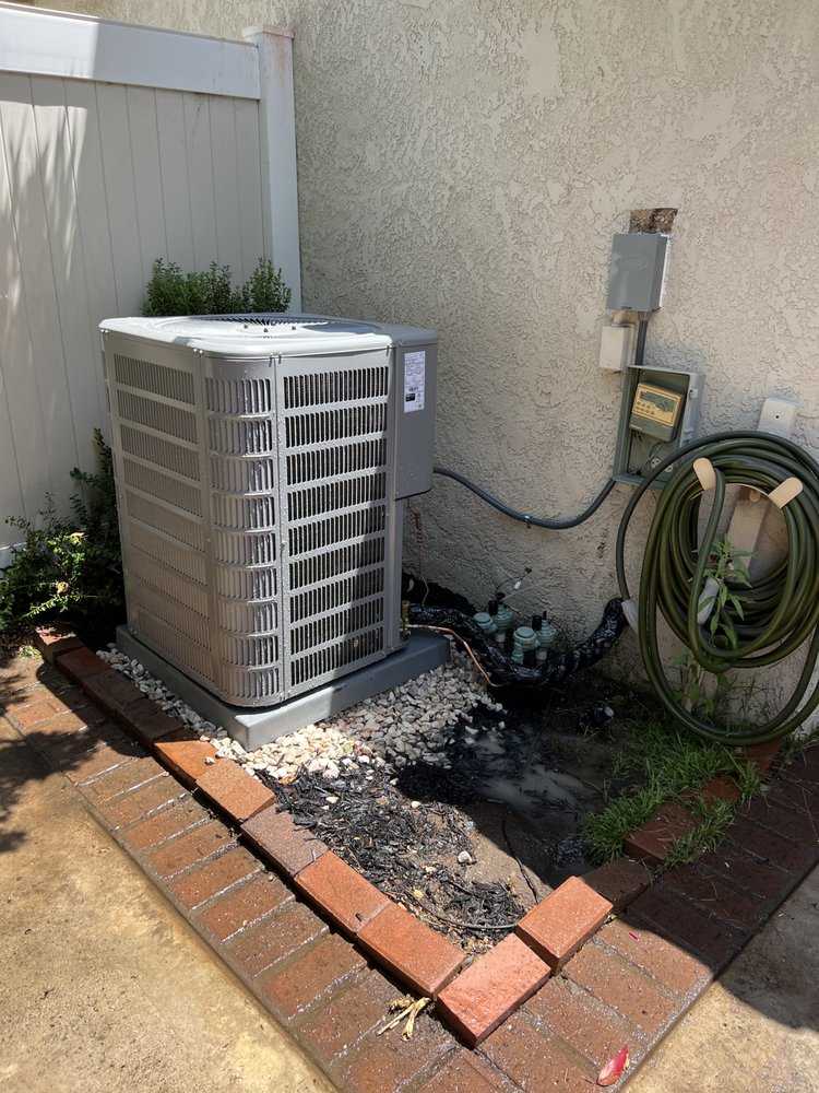 AC outdoor unit installation